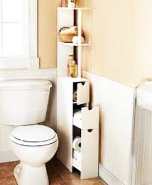 Bathroom Storage Ideas, Modern Cabinets with Sliding Shelves and Drawers