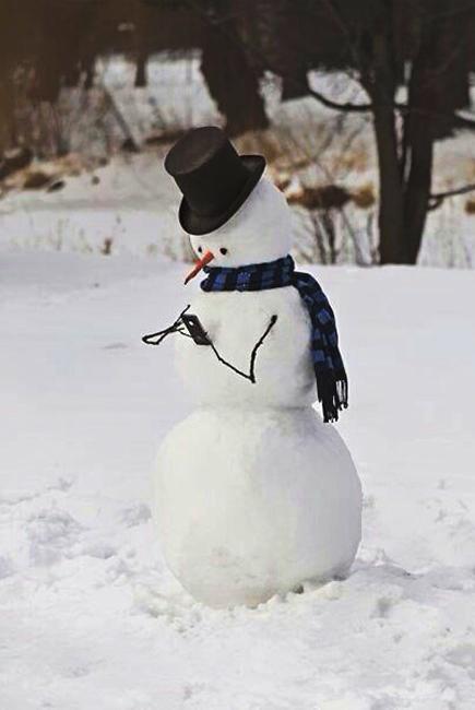Snowman Sculptures, Playful Outdoor Decorations and Backyard Ideas