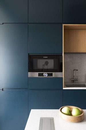 Blue Kitchen Colors, Modern Interior Trends in Colors