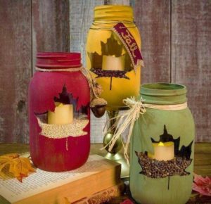 Bulk Food Candles Centerpieces, Original Thanksgiving Table Decoration ...