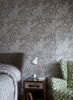 Ideas for Decorating with Nature Inspired, Modern Bedroom Wallpaper