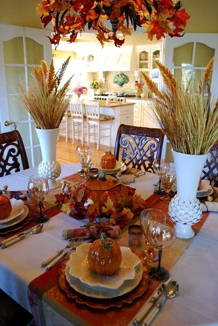 40 Timelessly Modern Ideas for Thanksgiving Table Decoration