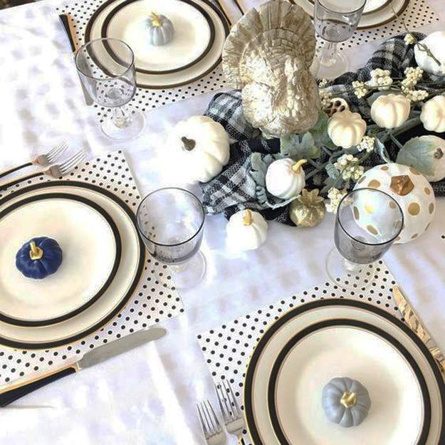 40 Timelessly Modern Ideas for Thanksgiving Table Decoration