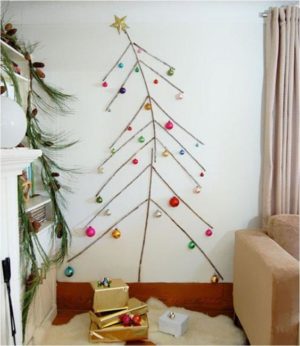 Space Saving Ideas and Creative Christmas Designs, Alternative Wall ...