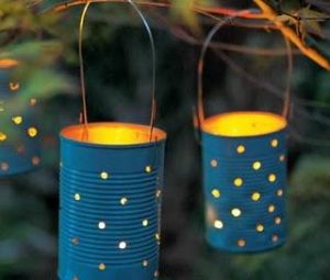 Recycling for DIY Outdoor Lights, Handmade Lighting Design Ideas