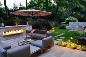 55 Modern Fireplaces, Design Ideas Adding Life to Outdoor Rooms
