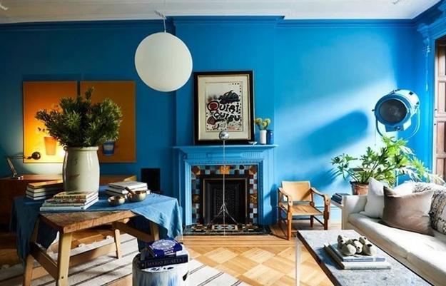 Bright Interior Color Design, Cheerful and Modern Summer Decorating Ideas