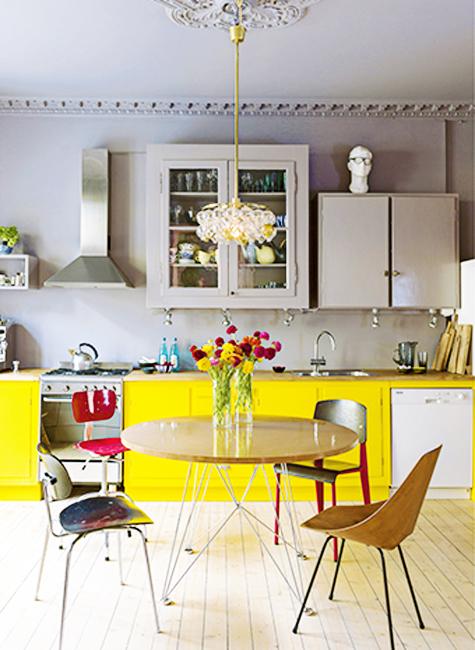 Bright Interior Color Design, Cheerful and Modern Summer Decorating Ideas