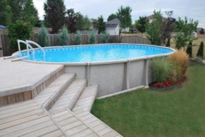 adult round pool