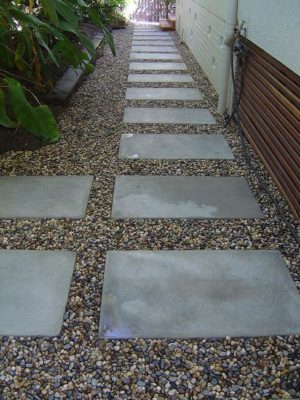 Beautiful Garden Paths and Walkways, Design Ideas with Concrete Slabs ...