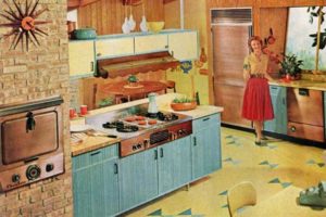 Mid Century Modern Kitchens, 50 Inspiring Design Ideas in the 50s and ...