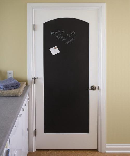 chalkboard door … refreshed - It All Started With Paint