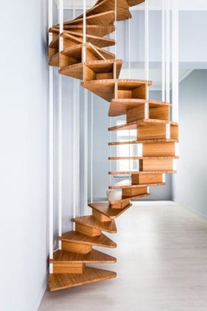 Curved and Spiral Stairs, Space Saving Staircase Designs in Modern ...