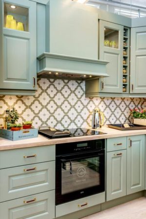 Captivating Light Green Kitchen Colors, 55 Modern Kitchen Designs