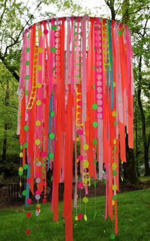 Back to School Party Ideas, Colorful Summer Party Decorations