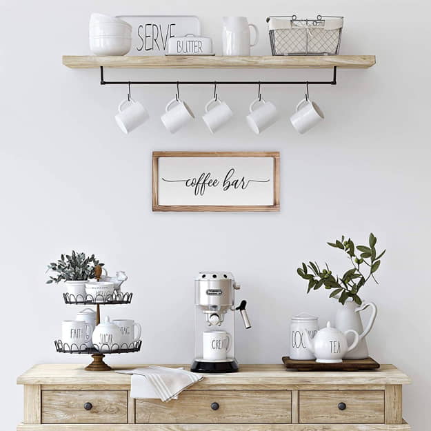 50 Inviting Coffee Stations, Modern Interior Design and Decorating
