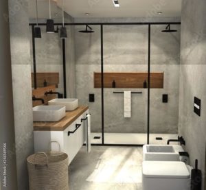 25 Double Shower Designs to Modernize Bathroom Interiors and Add Chic ...