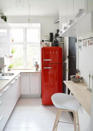 55 Small Kitchen Design Ideas, Practical Solutions for Tiny and Narrow ...