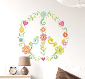 Peace Symbols in Home Decorating, Ideas for Rooms and Outdoor Living Spaces