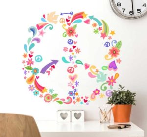 Peace Symbols In Home Decorating, Ideas For Rooms And Outdoor Living Spaces