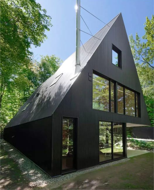 Modern House Exteriors Inspired by Functional Huts, Beautiful ...