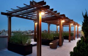 Modern Lighting Design Gives Amazing Look To Outdoor Rooms And Yard 