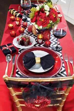 Valentines Day Ideas for Napkin Folding Art, Beautiful Table Decorations