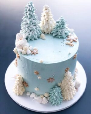 Fabulous Cake Decoration Ideas for Winter Events, 55 Creative Design Ideas