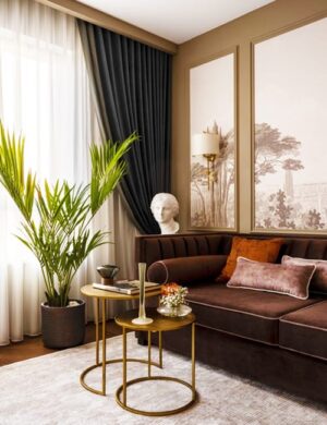Orange Interior Colors Room Decorating 25 300x390 