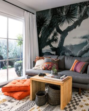 Orange Interior Colors Room Decorating 29 300x374 