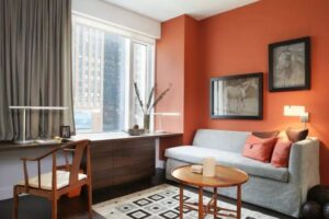 Orange Interior Colors Room Decorating 30 300x200 