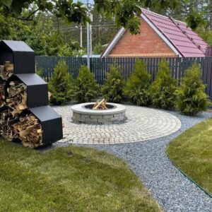 50 DIY Stone Fire Pit Designs and Patio Ideas