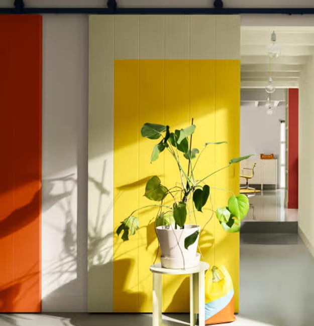 creative wall painting ideas yellow paint