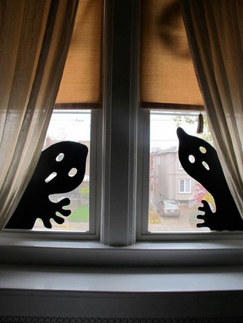 handmade ghost halloween decorations