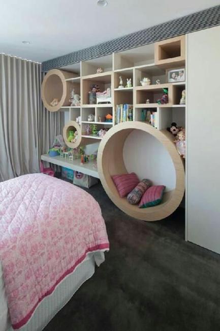 designer storage ideas cozy seat