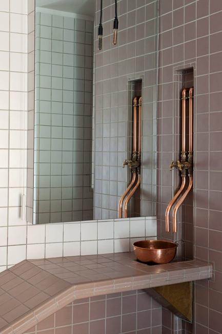 copper pipes