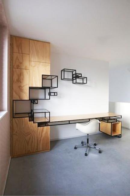 contemporary office furniture storage ideas