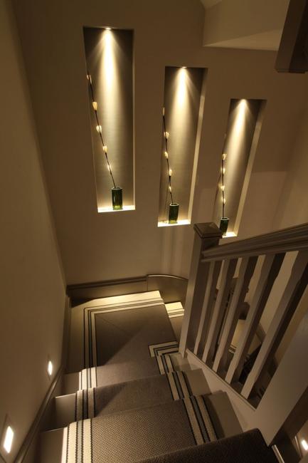 wall niche lights